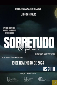 Cartaz SOBRETUDO O FIM